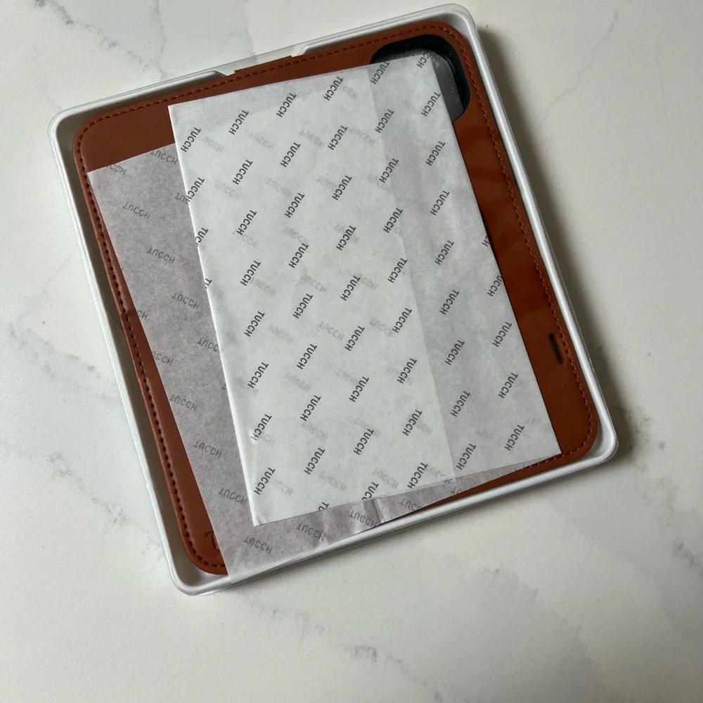 iPhone 15 Faux Leather Phone Card Case Brand New